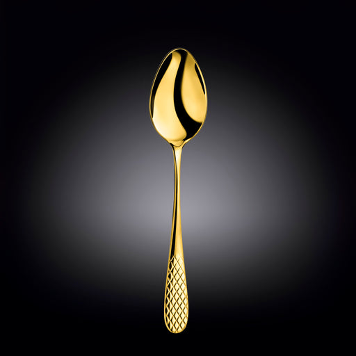 Wilmax Julia 23.5cm Steel Serving Spoon - Gold