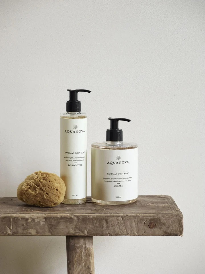 Aquanova Paris 250ml Liquid Hand&Body Soap - Cedarwood