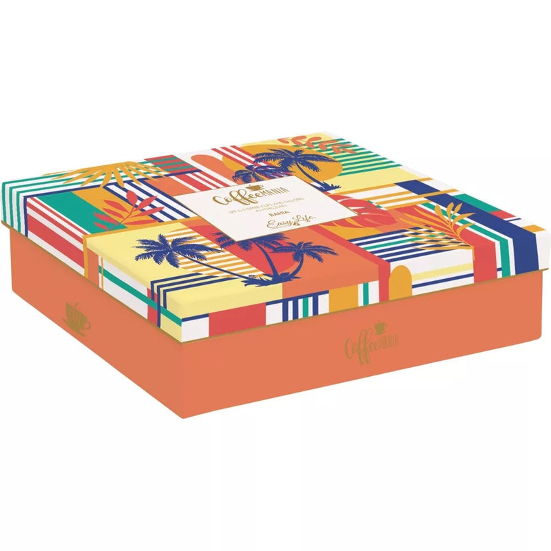 Easy Life Bahia 100ml 12-Piece Coffee Set in Box - Multicolored