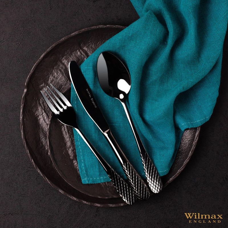 Wilmax SlateStone 15cm Round Plate - Black