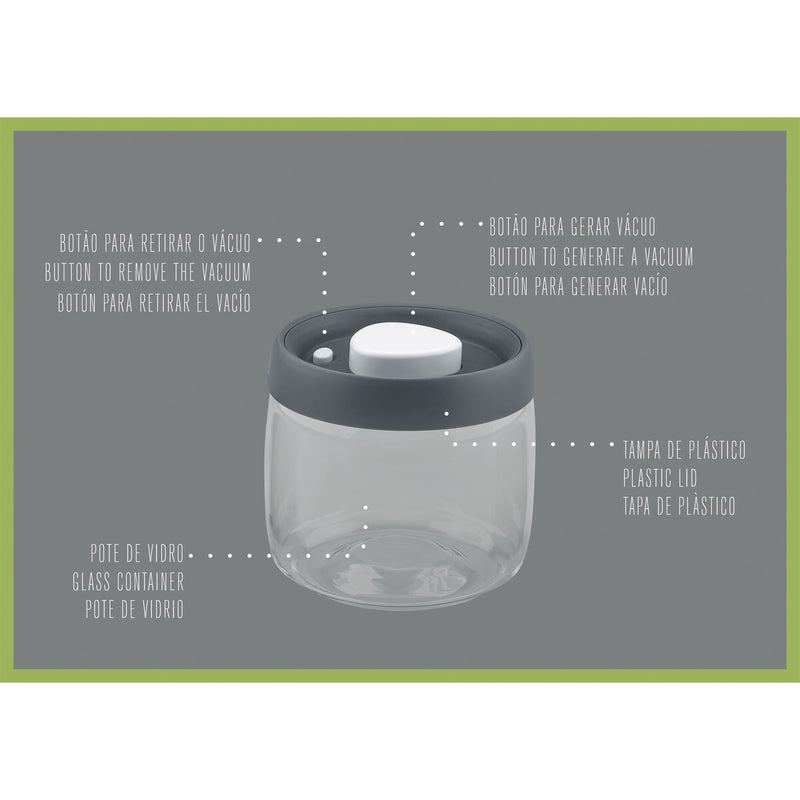 Tramontina Purezza 0.4L Glass Container