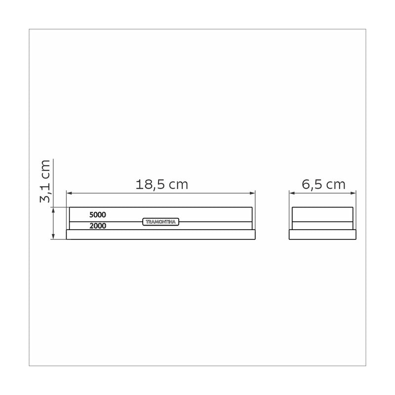 Tramontina Profio Double Sided Knife Sharpening Stone