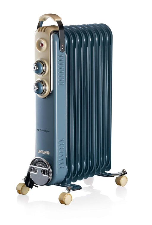 Ariete Vintage 838 9-Fin Radiator - Blue