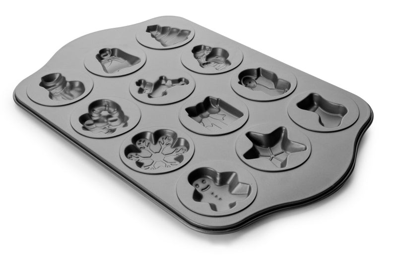 Ibili 36x30cm 12-Cavity Mold - Black