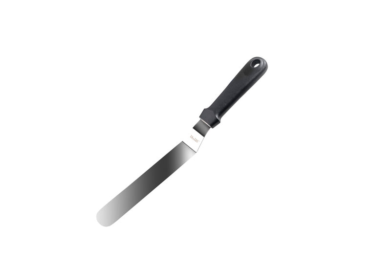 Ibili Ecoprof 10cm Angled Spatula - Black