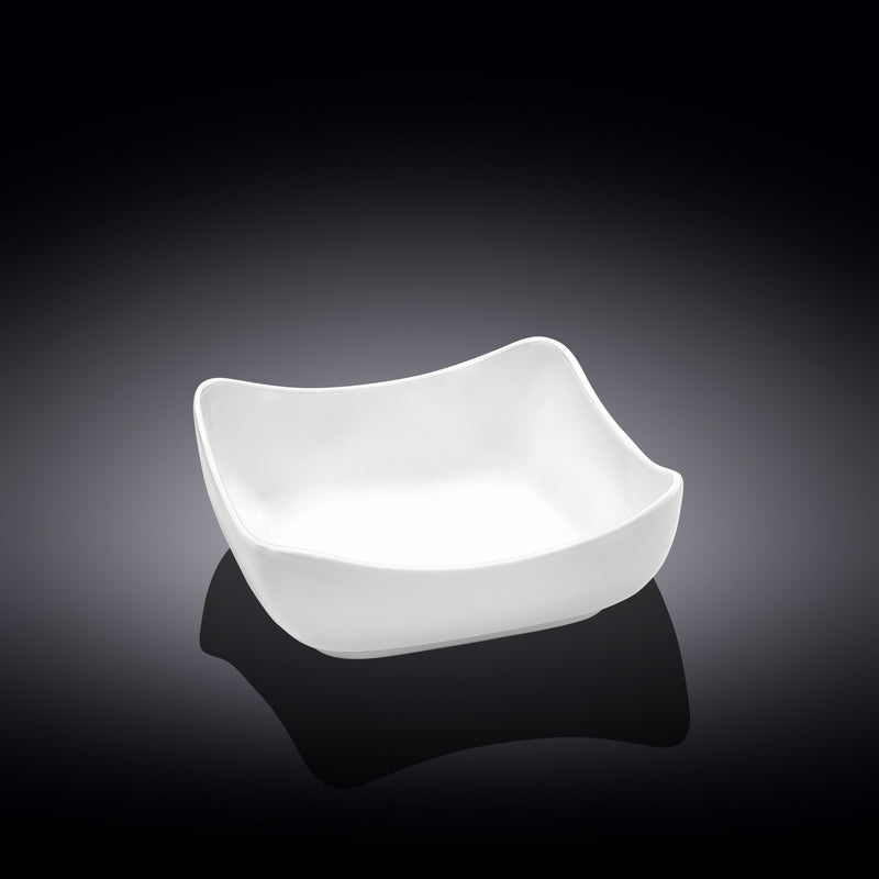 Wilmax 15x15cm Square Bowl - White