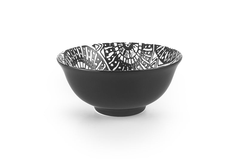 Ibili Rebun 16cm Bowl - Black & White