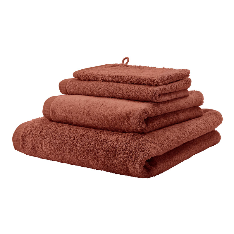 Aquanova London Brandy Guest Towel - 30 x 50 cm