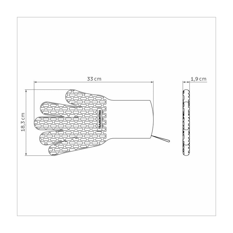 Tramontina Churrasco 2-Piece 33cm BBQ Glove Set