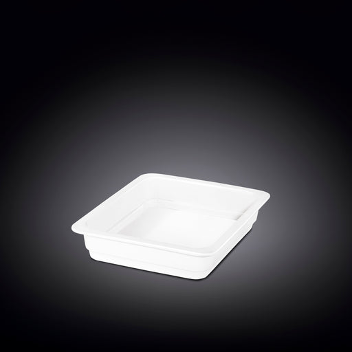 Wilmax Gastronorm 26*33cm Rectangular Dish - White