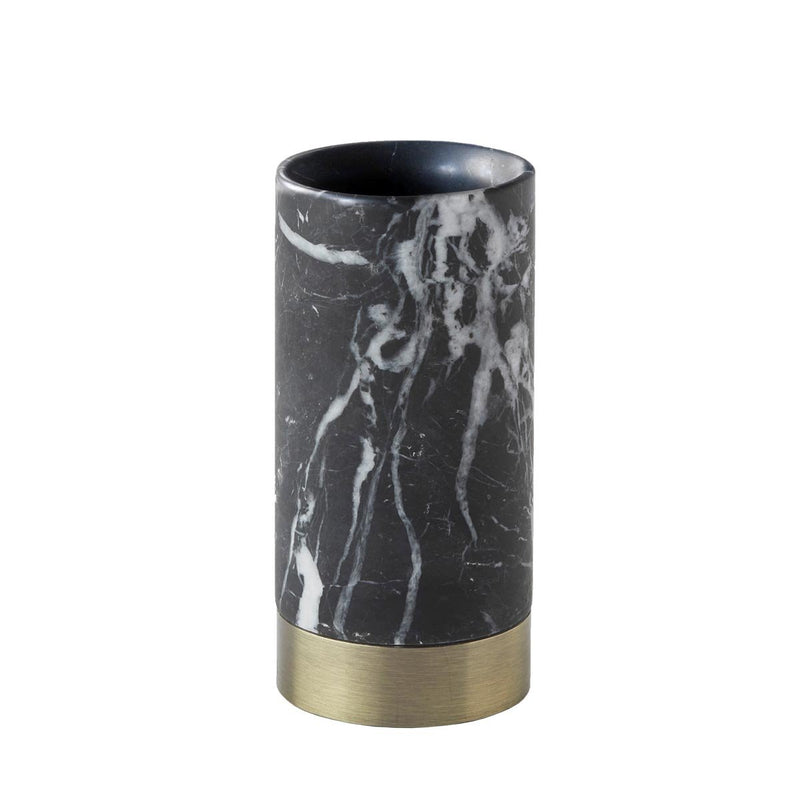 Aquanova Nero Toothbrush Holder - Black