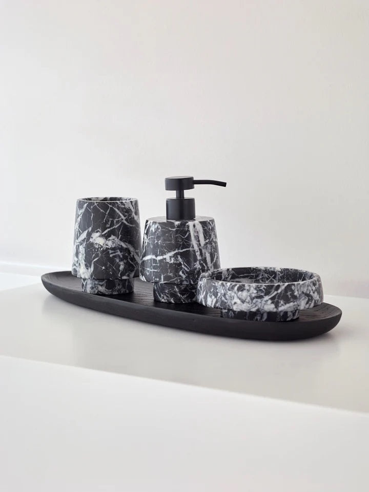 Aquanova Orion 10.5x8cm Toothbrush Holder - Black