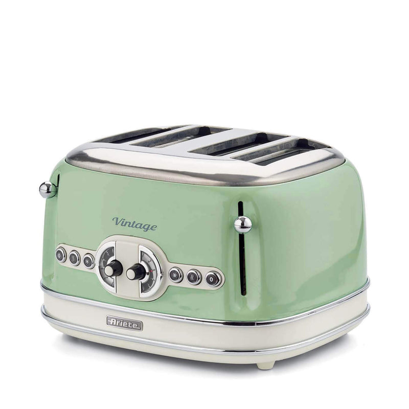 Ariete Vintage 156 4-Slice Toaster - Green
