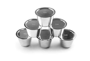 Ibili 6-Piece Flan Mold Lids