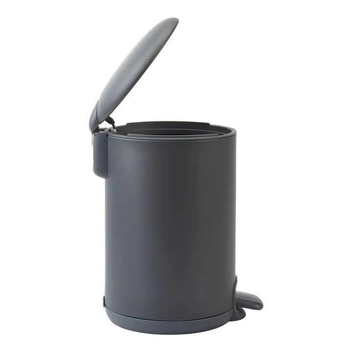 Aquanova Kaz 3L Waste Bin - Dark Gray