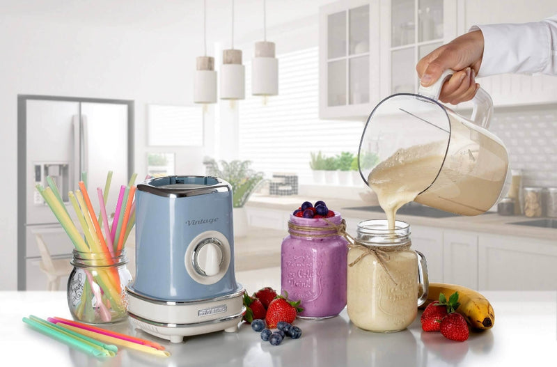Ariete Vintage 568 1.5L Square Blender - Blue