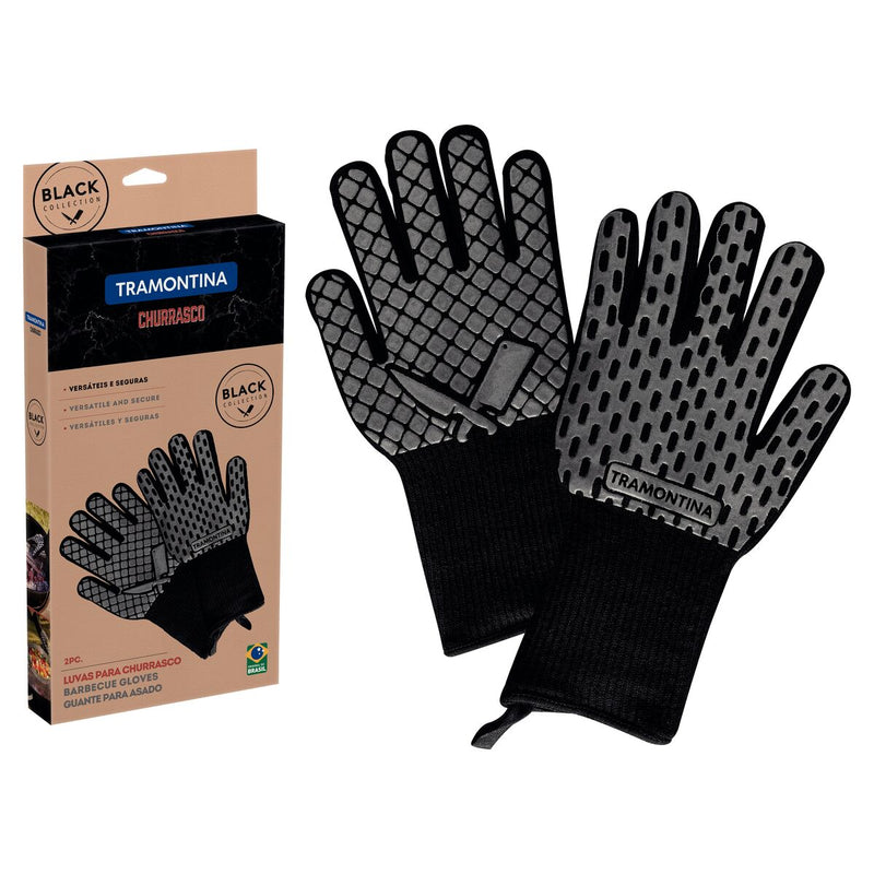 Tramontina Churrasco 2-Piece 33cm BBQ Glove Set