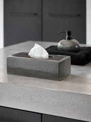 Aquanova Ugo Tissue Box - Black Olive