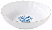 Easy Life Paradise Garden 20cm Soup Plate - White & Blue