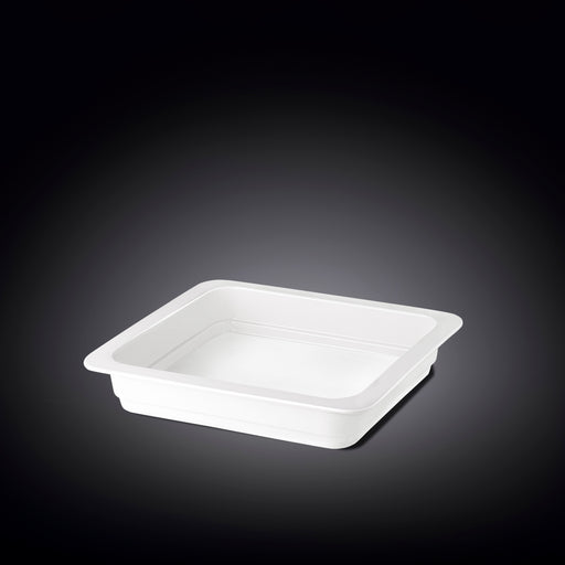 Wilmax Gastronorm 35.5*33cm Rectangular Dish - White