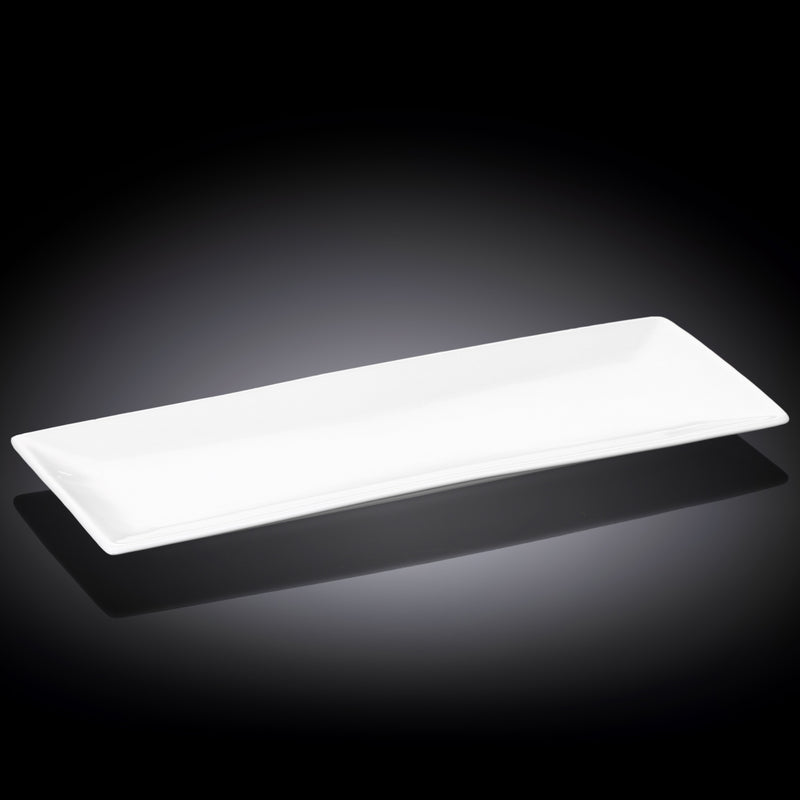 Wilmax 36cm Sushi/Canape Dish - White