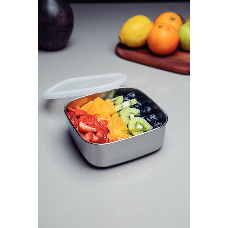 Tramontina Freezinox 1.2L Steel Square Food Container