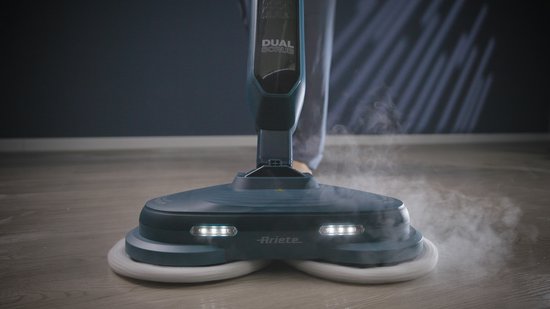 Ariete 4178 Dual Scrub Electric Mop with Rotating Brushes - Teal