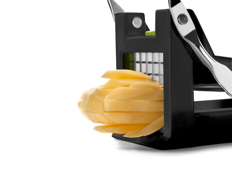 Ibili Clasica Lever Potato Cutter - Black & Green