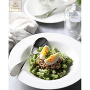 Wilmax Stella 20cm Deep Plate - White
