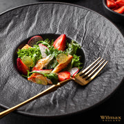 Wilmax SlateStone 27cm Deep Plate - Black