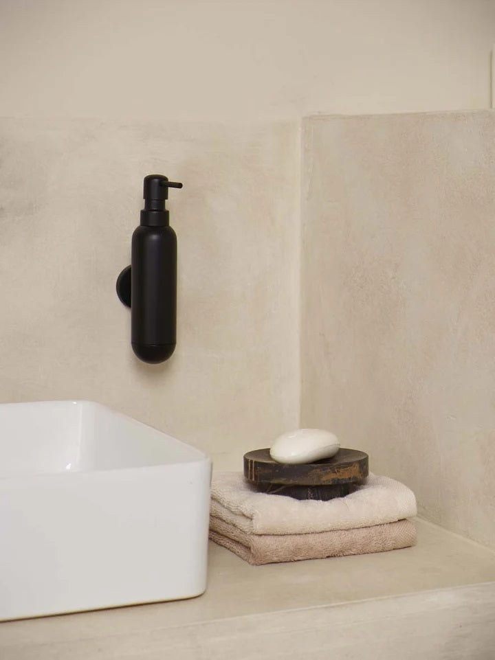 Aquanova Sten 260ml Wall Mount Soap Dispenser - Black
