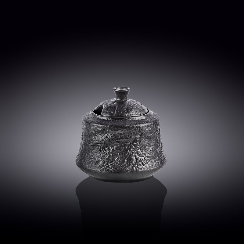Wilmax SlateStone 280ml Sugar Bowl - Black