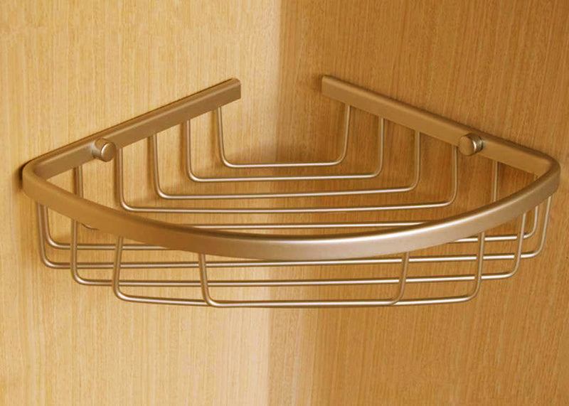 ARMN Space Aluminum Corner Shelf - Gold