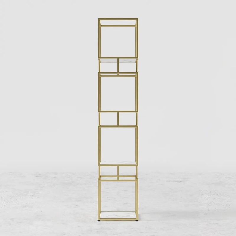 ARMN Regency 5-Shelf Stand - Gold