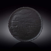 Wilmax SlateStone 30.5cm Round Plate - Black