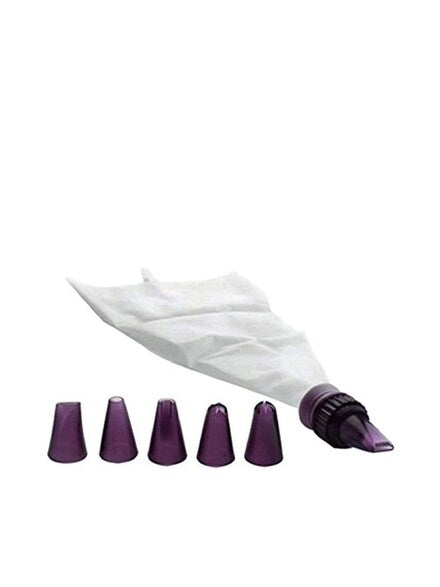 Ibili Flexible Pastry Bag with 6 Nozzles