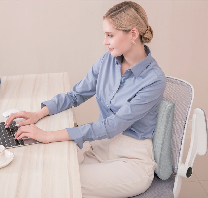 ARMN Pedic Ergonomic Memory Back Cushion with Cooling Gel