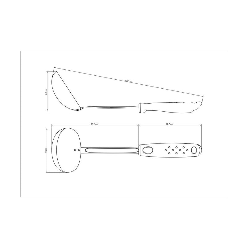 Tramontina Utilita 31cm Ladle