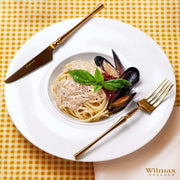 Wilmax 28cm Deep Plate - White