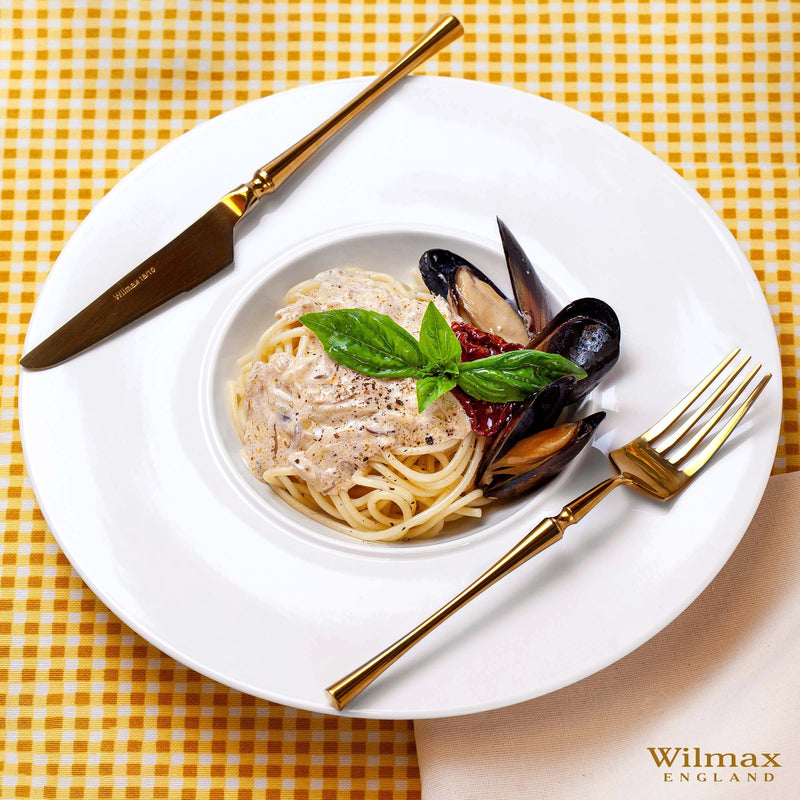 Wilmax 28cm Deep Plate - White