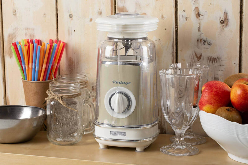 Ariete Vintage 568 1.5L Square Blender - Beige