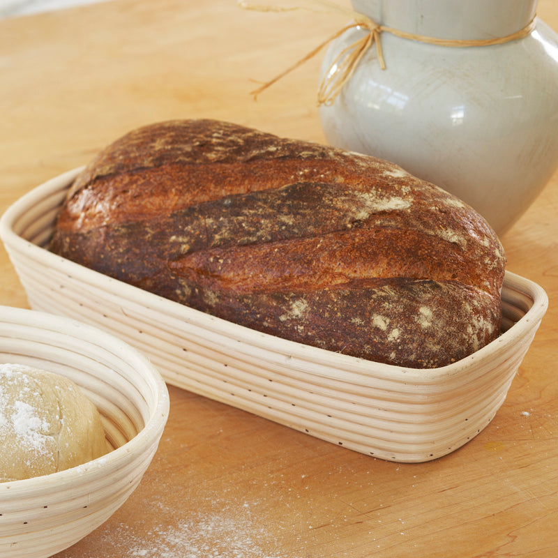Ibili Banneton Rectangular 29x15cm Bread Basket - Beige