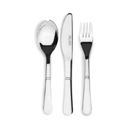 Ibili 3-Piece Cutlery Set with Case