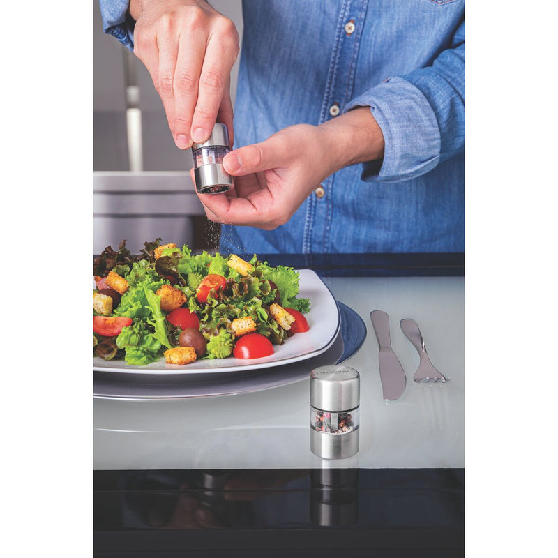 Tramontina Realce 2-Piece Salt & Pepper Mill Grinder Set