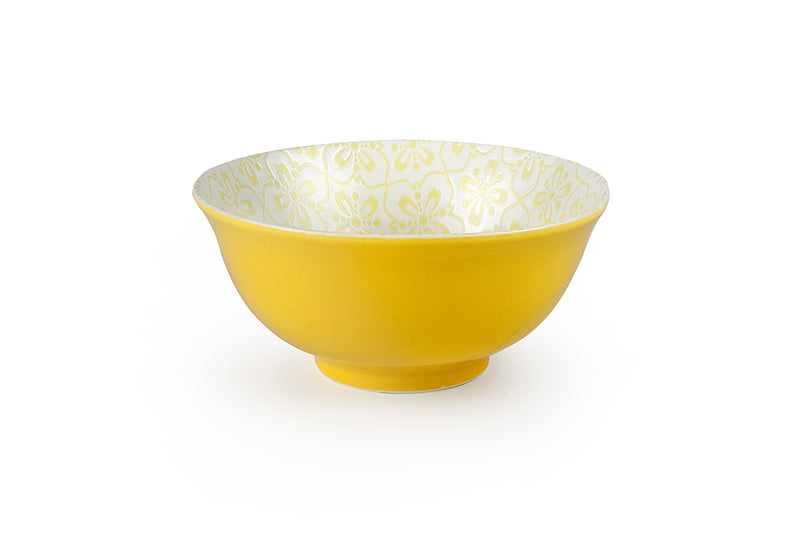 Ibili Lamay 16cm Bowl - Yellow & White