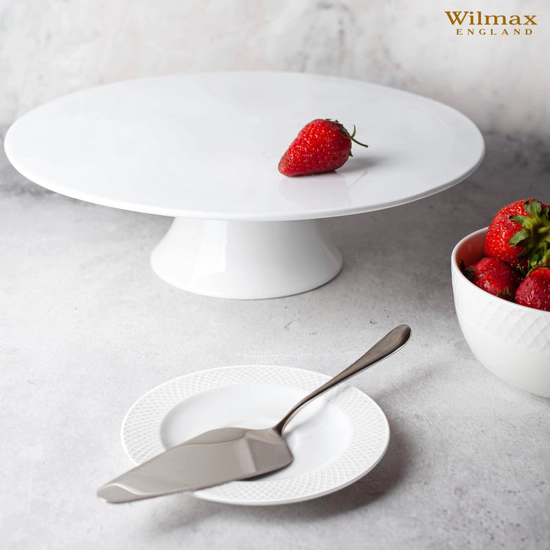 Wilmax 30cm Cake Stand - White