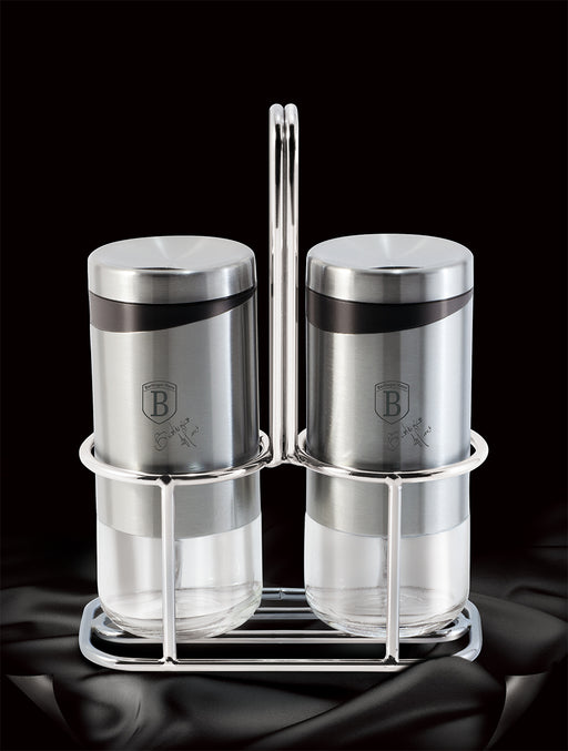Berlinger Haus 3-Piece Spice Rack Set - Stainless Steel