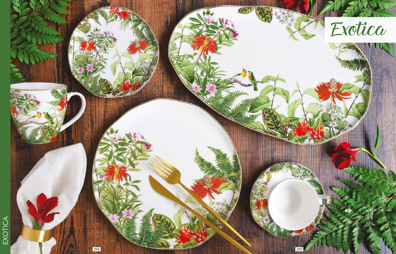 Easy Life Exotica 26cm Dinner Plate - Multicolored