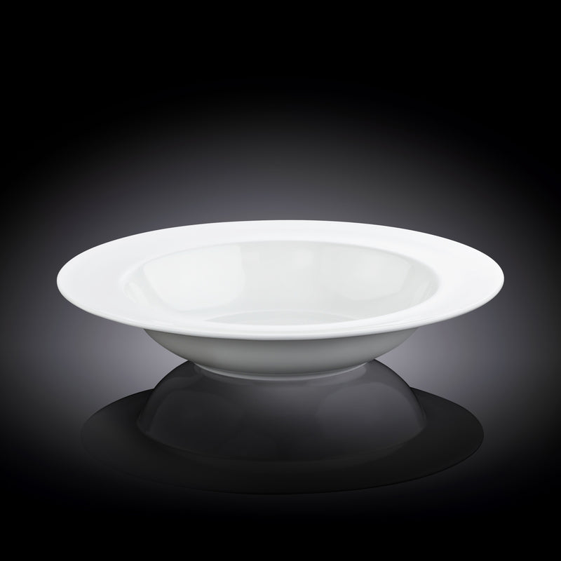 Wilmax Stella 23cm Deep Plate - White