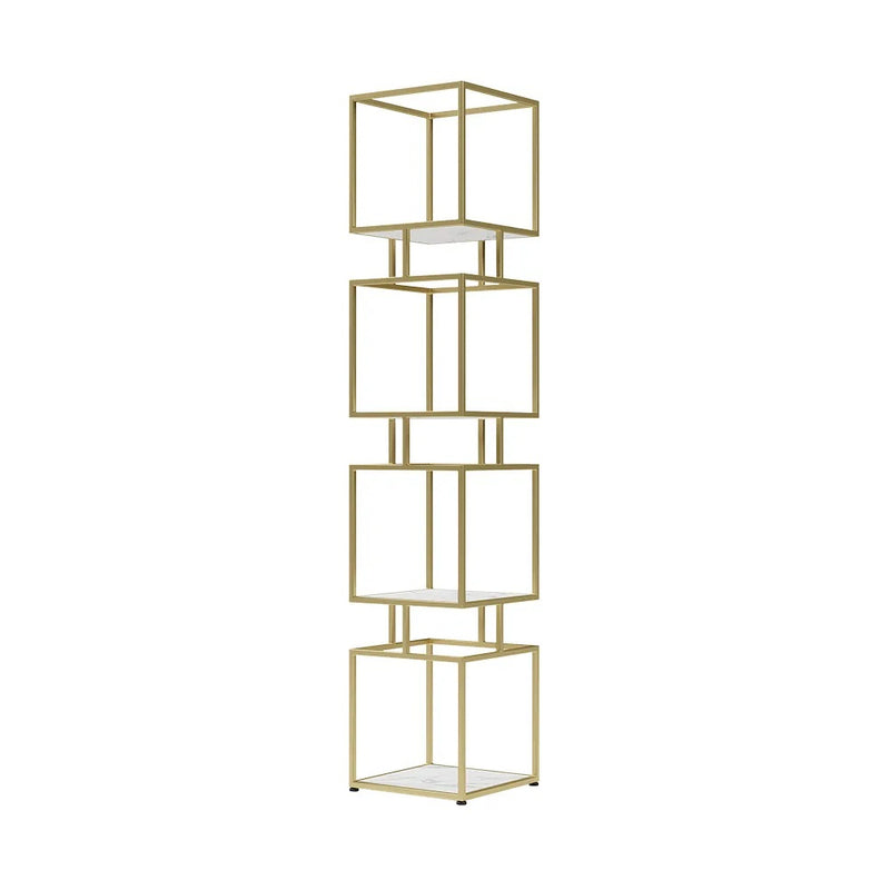 ARMN Regency 5-Shelf Stand - Gold